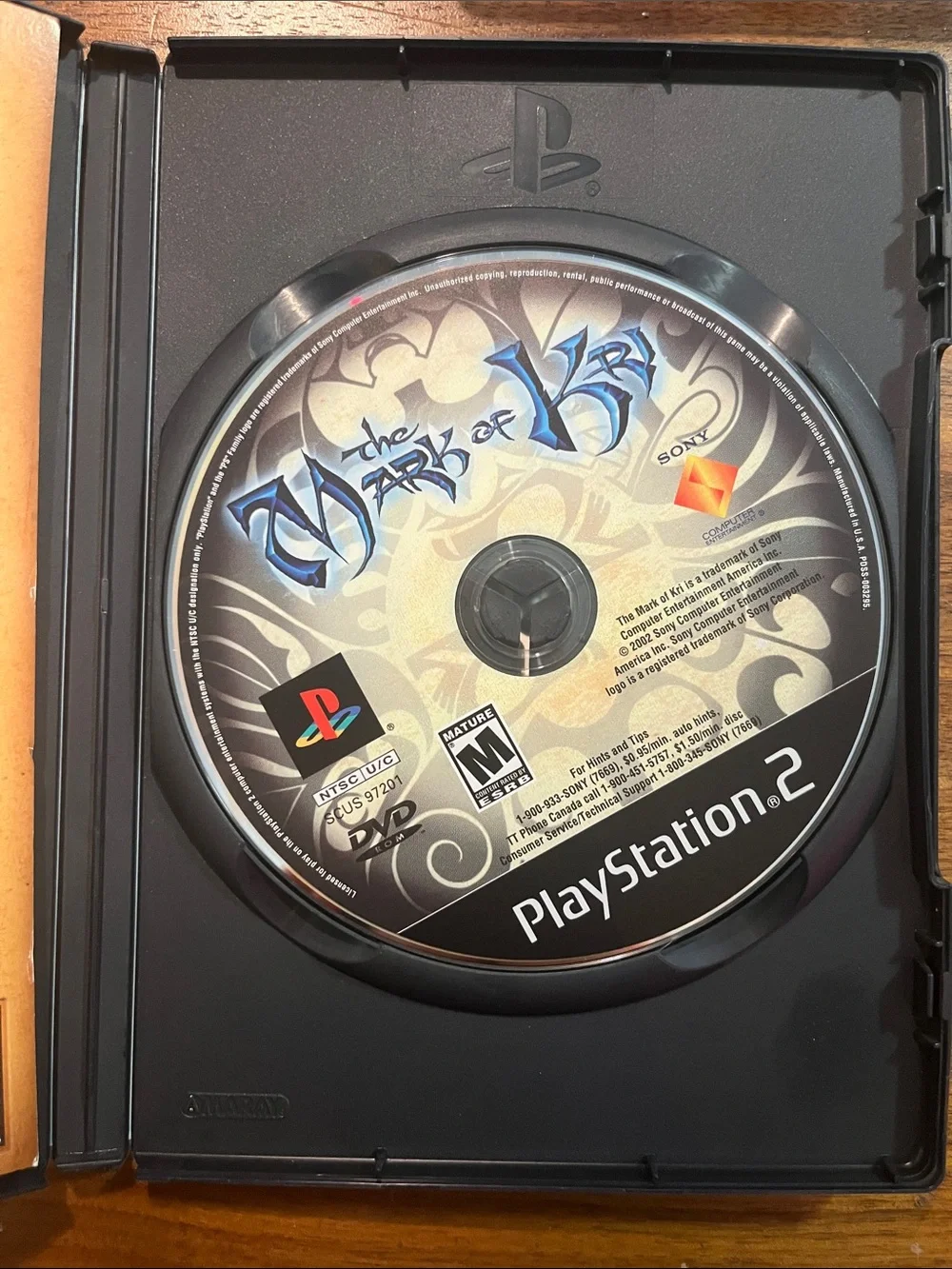 PS2 The Mark of Kri Video Game Complete Box Manual CIB Like New